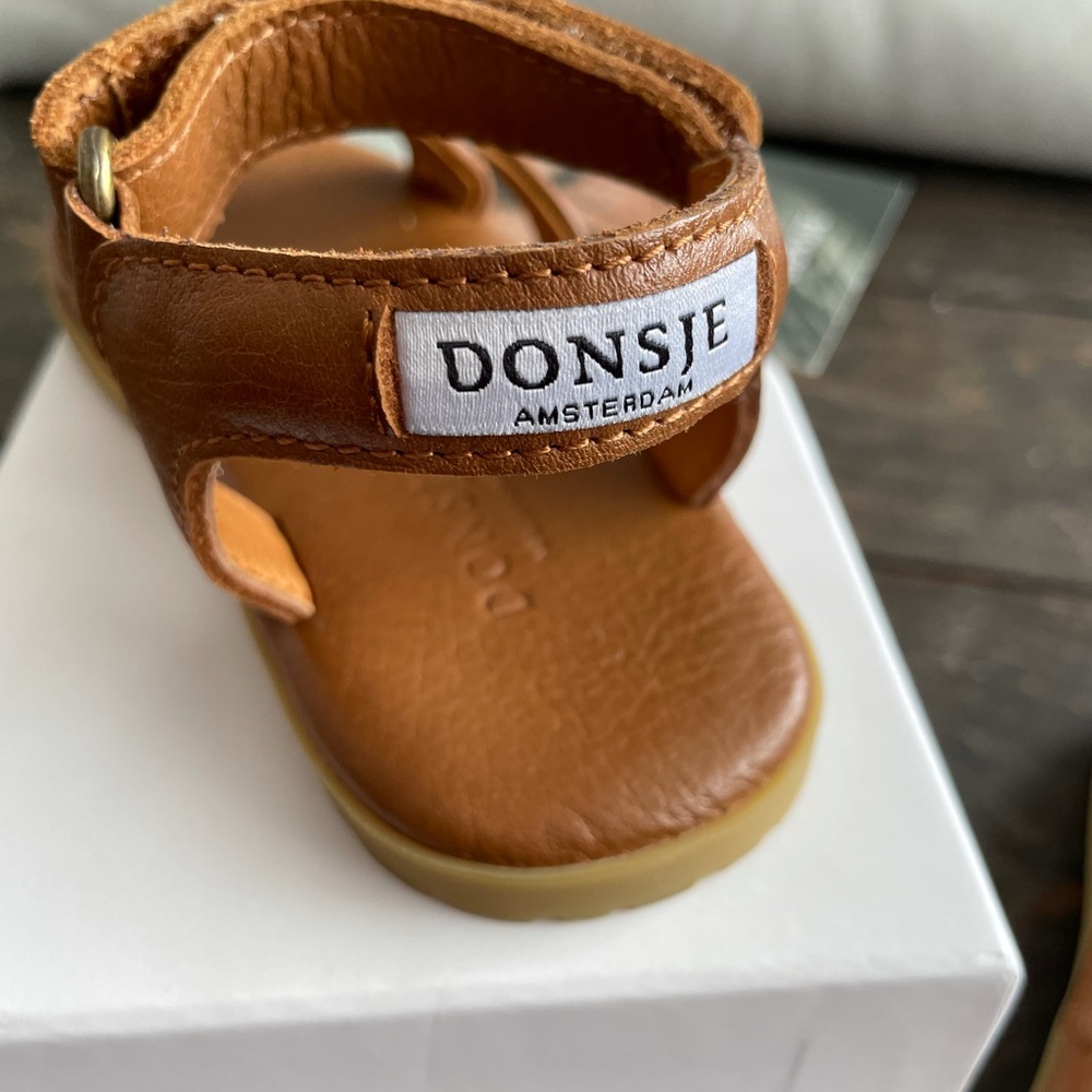 π’SOLDπ’ Donsje OTIS SANDAL - COGNAC LEATHER - Picture 5 of 5